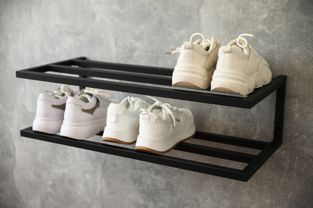 Wall-mounted-metal-shoe-rack-sleek-and-space-saving-storage-for-your-footwear