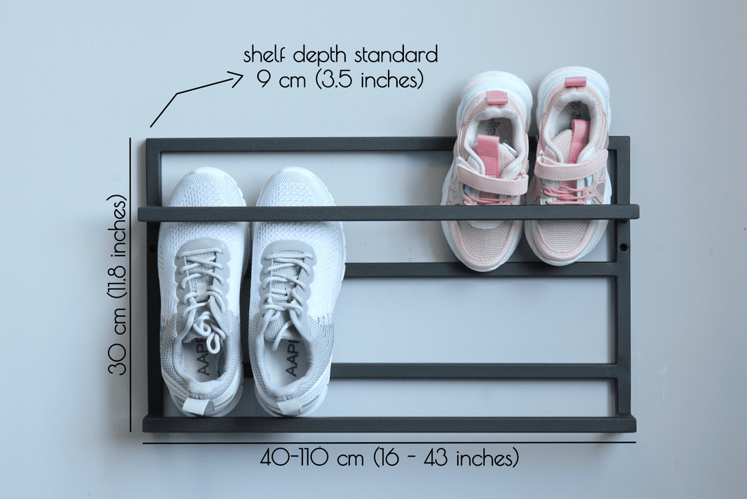 Compact Wall Shoe Rack – Space-Saving Storage
