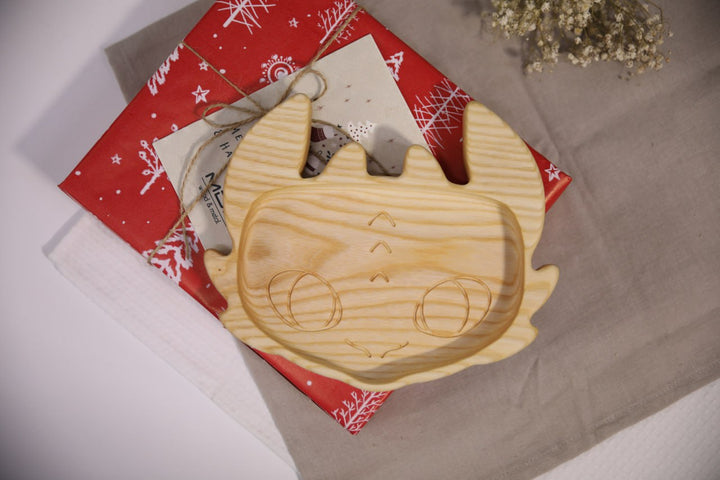 Adorable-wooden-baby-plate-ergonomic-and-natural