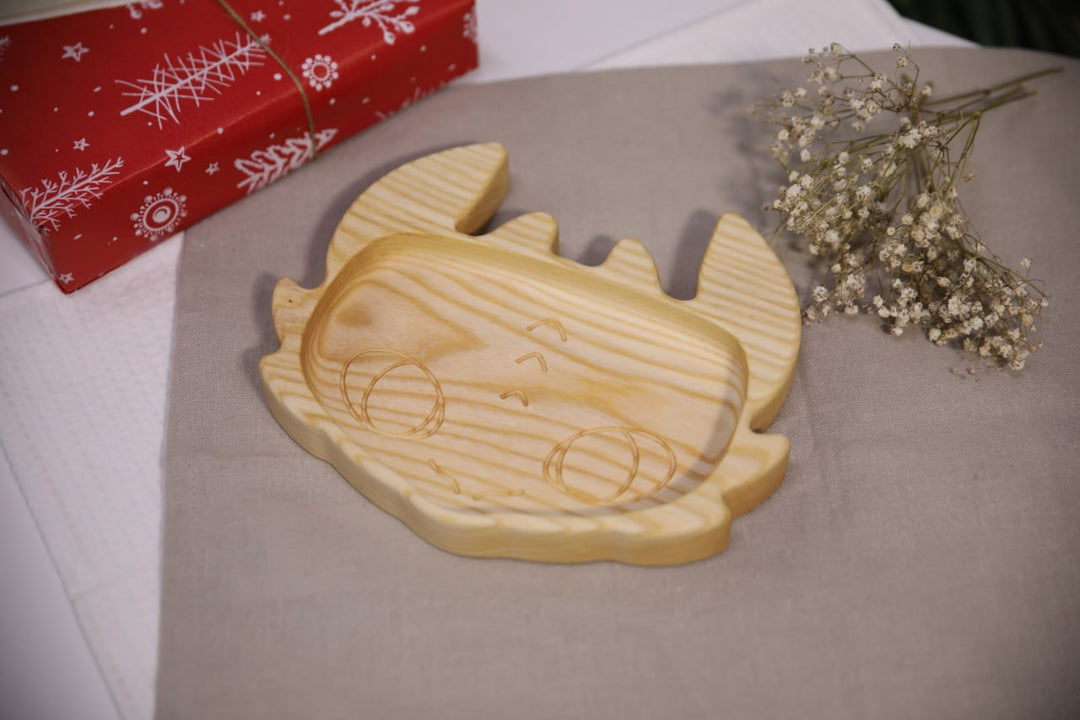 Adorable-wooden-baby-plate-ergonomic-and-natural