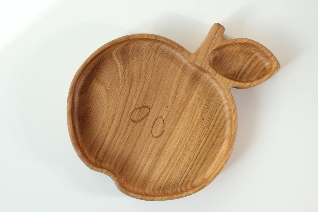 Eco-friendly-woodenplate-for-toddlers