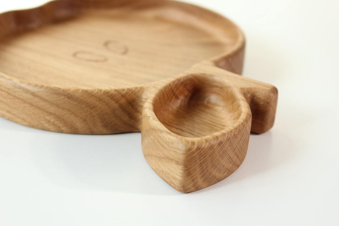 Eco-friendly-woodenplate-for-toddlers
