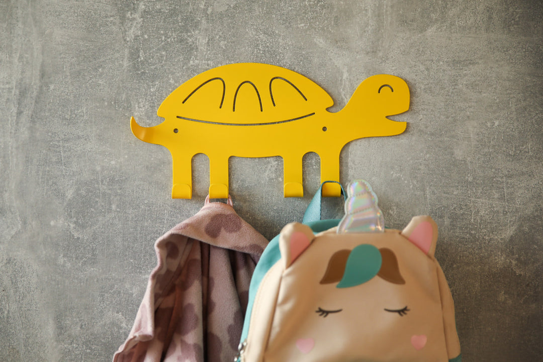 Decorative-metal-wall-hook-inplayful-animal-shape