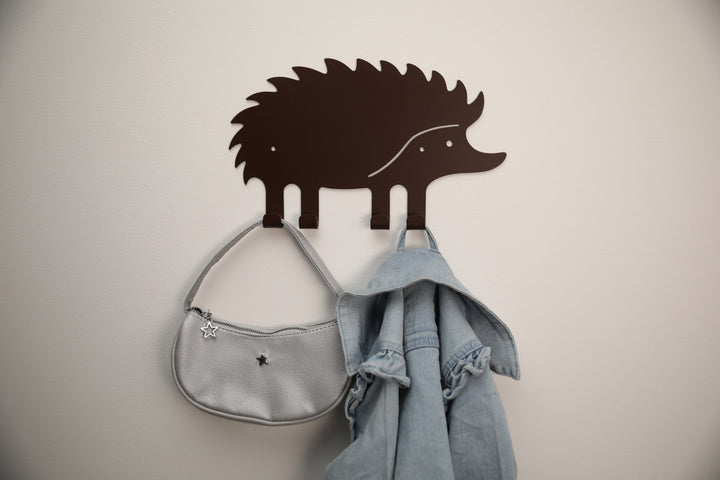 Decorative-metal-wall-hook-inplayful-animal-shape