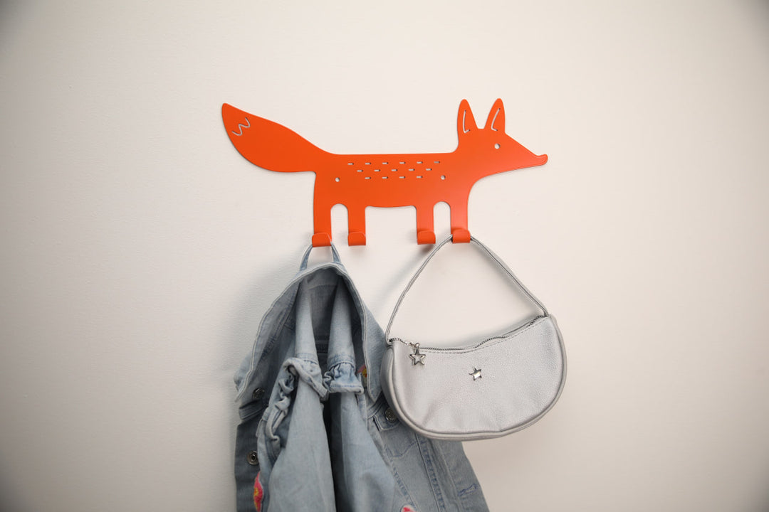 Decorative-metal-wall-hook-inplayful-animal-shape