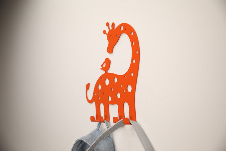 Decorative-metal-wall-hook-inplayful-animal-shape