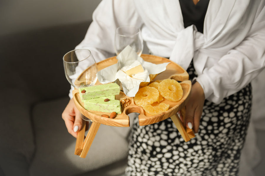 Mini-picnic-table-for-wine-and-snacks