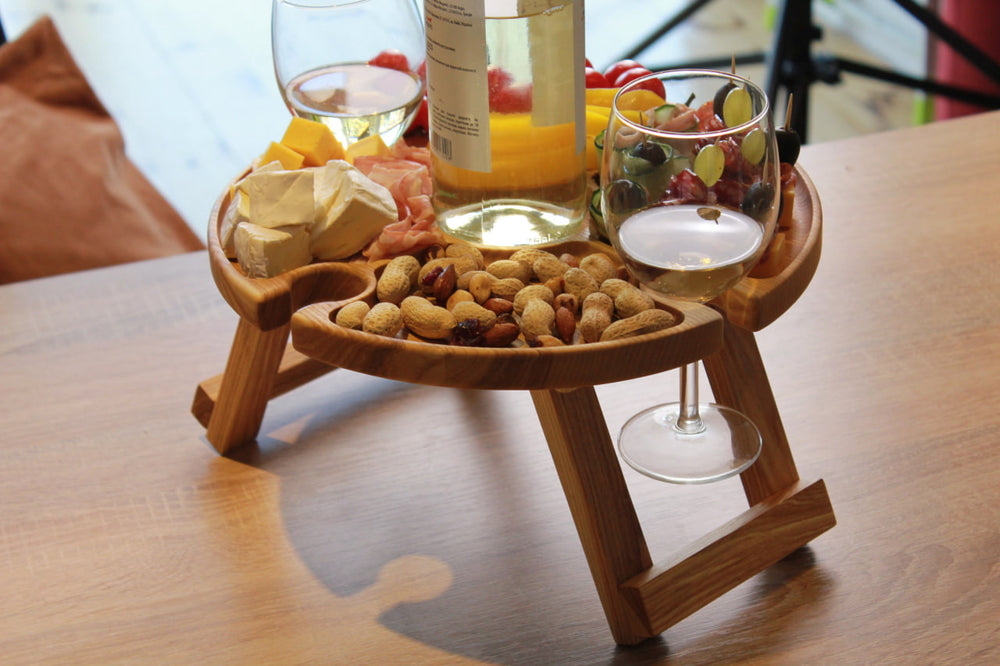 Mini-picnic-table-for-wine-and-snacks