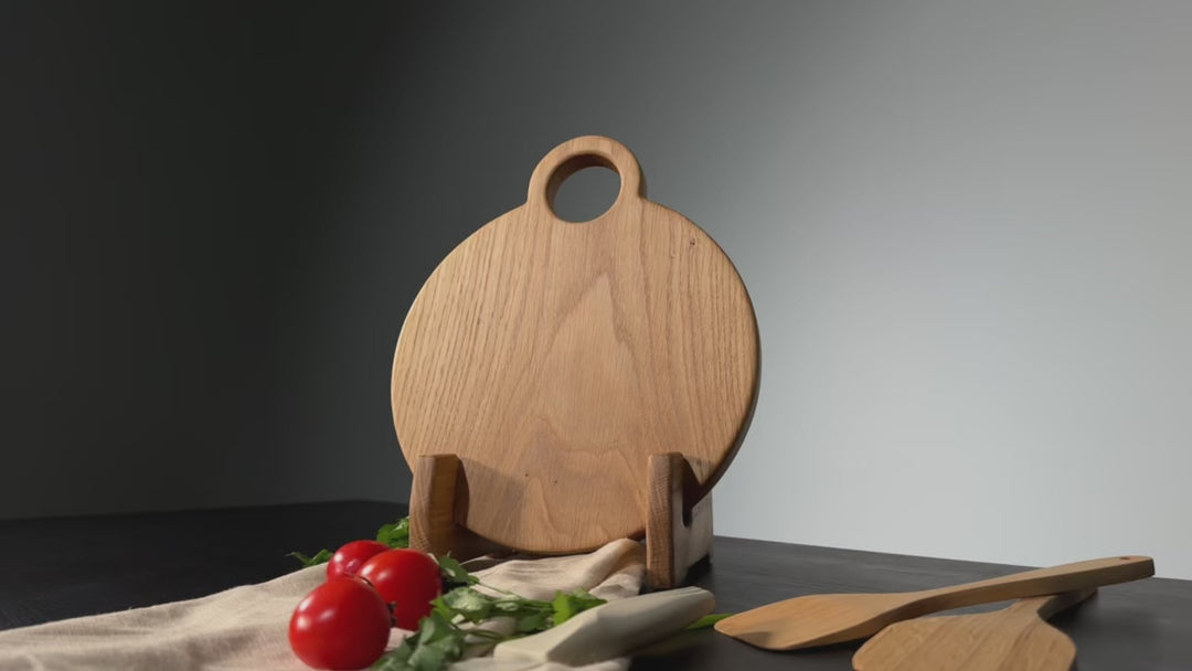 Premium Wooden Board Trio – Natural Wood Kitchen Set