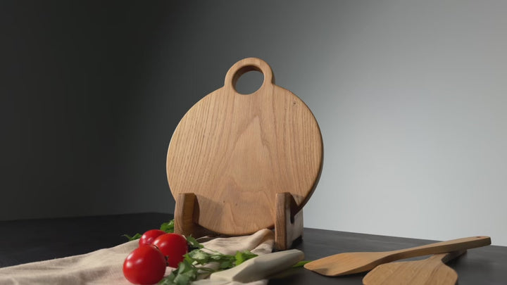 Premium Wooden Board Trio – Natural Wood Kitchen Set