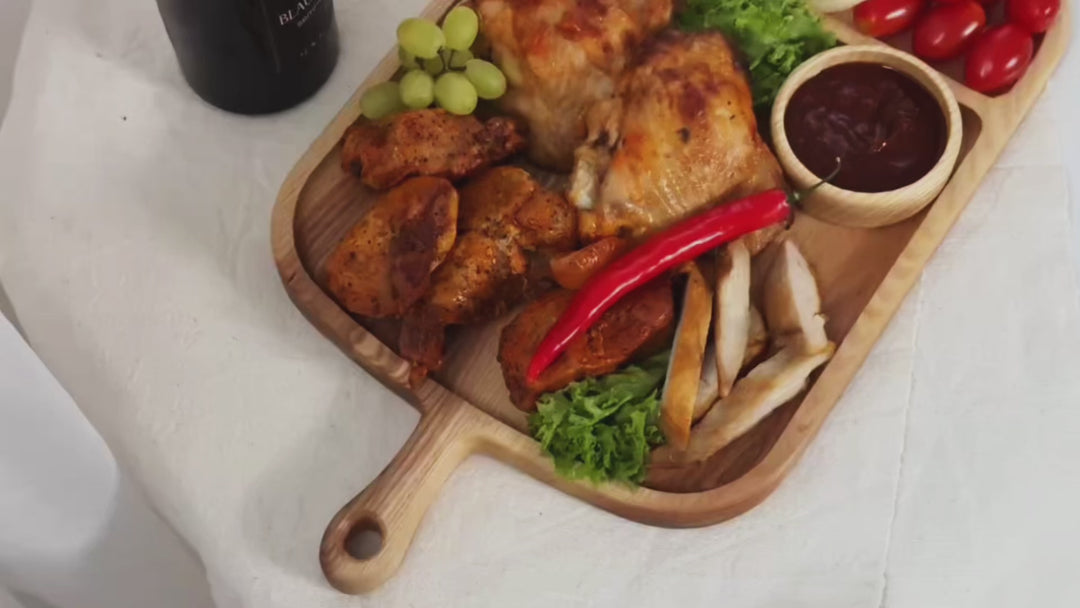 Cutting Wood Board - Ideal Meet Tray