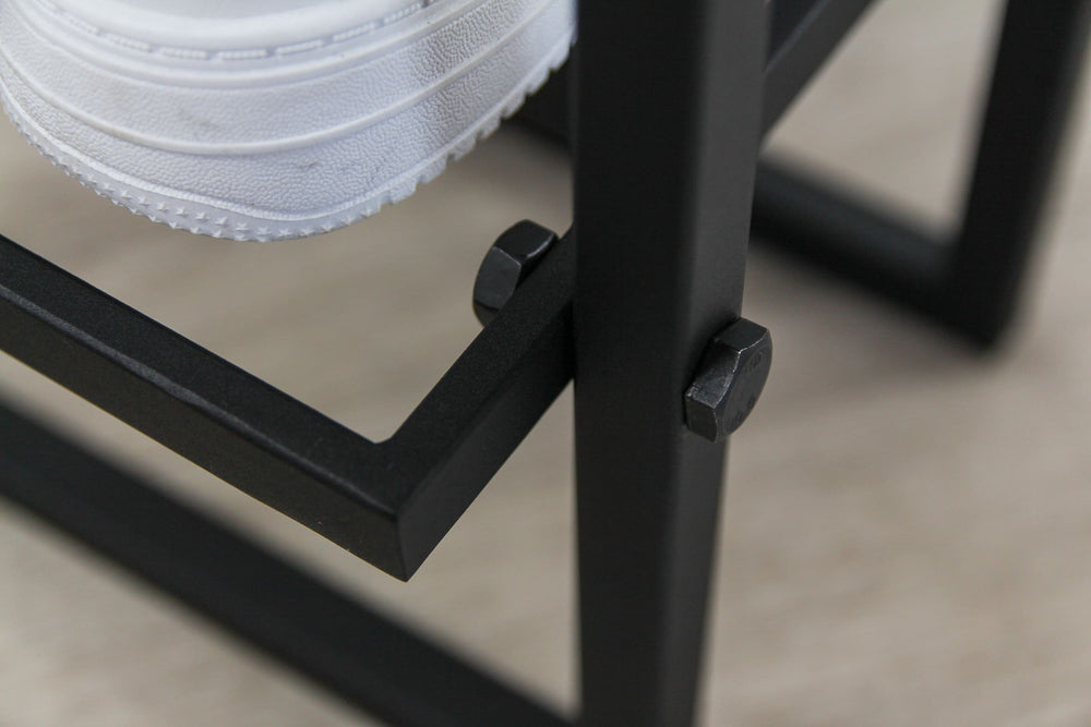 Durable-steel-shoe-shelf-with-a-sleek-modern-design