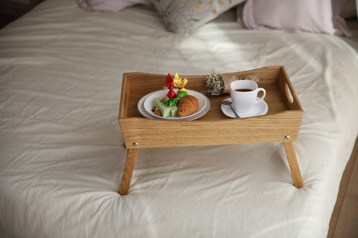 Foldable-wooden-breakfast-tray-with-handles-and-sturdy-legs