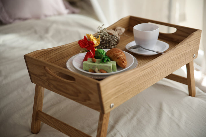 Foldable-wooden-breakfast-tray-with-handles-and-sturdy-legs