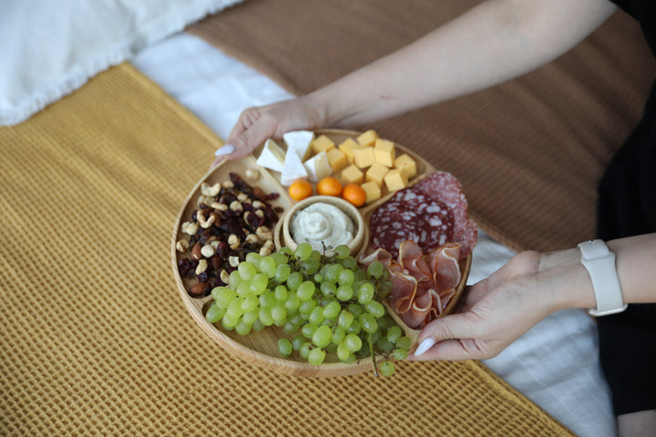 Round-wooden-serving-tray-with-compartments-handmade-platter-for-snacks-appetizers-and-charcuterie