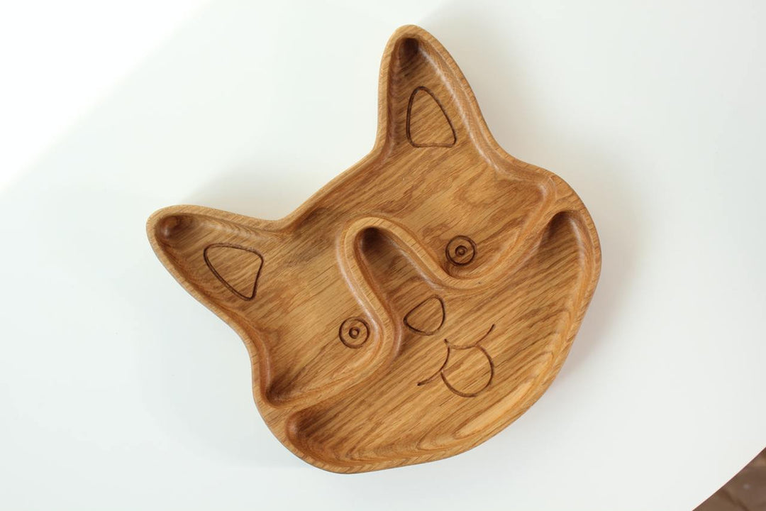 Durable-wooden-animal-plate-perfect-for-little-hands