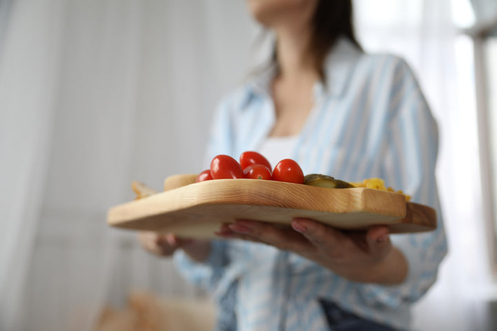 Handmade-oak-ash-wood-board-for-serving-meats