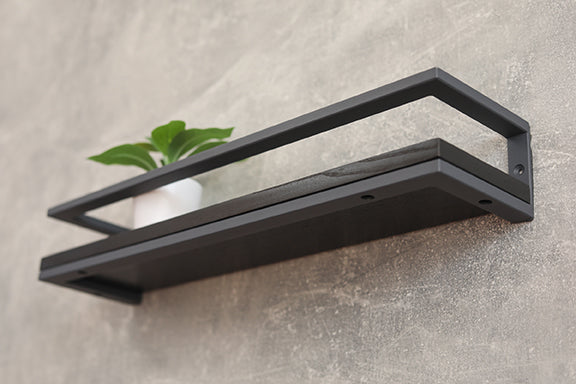 bathroom shelf