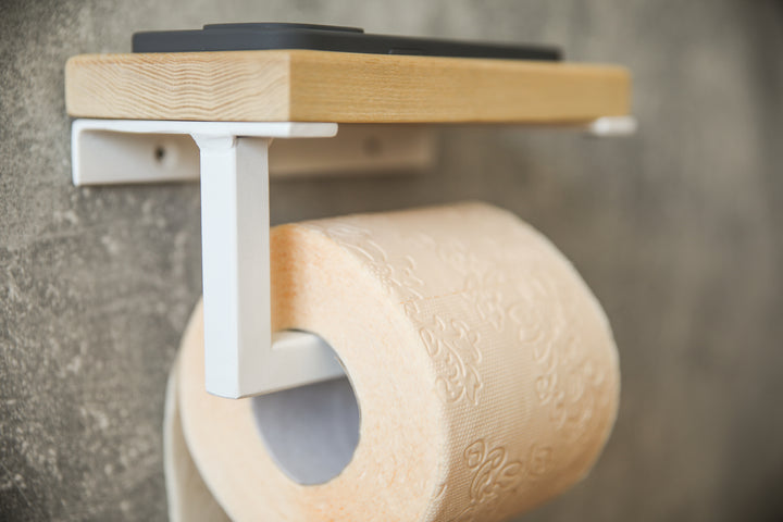 Adhesive Toilet Paper Holder – Easy Installation