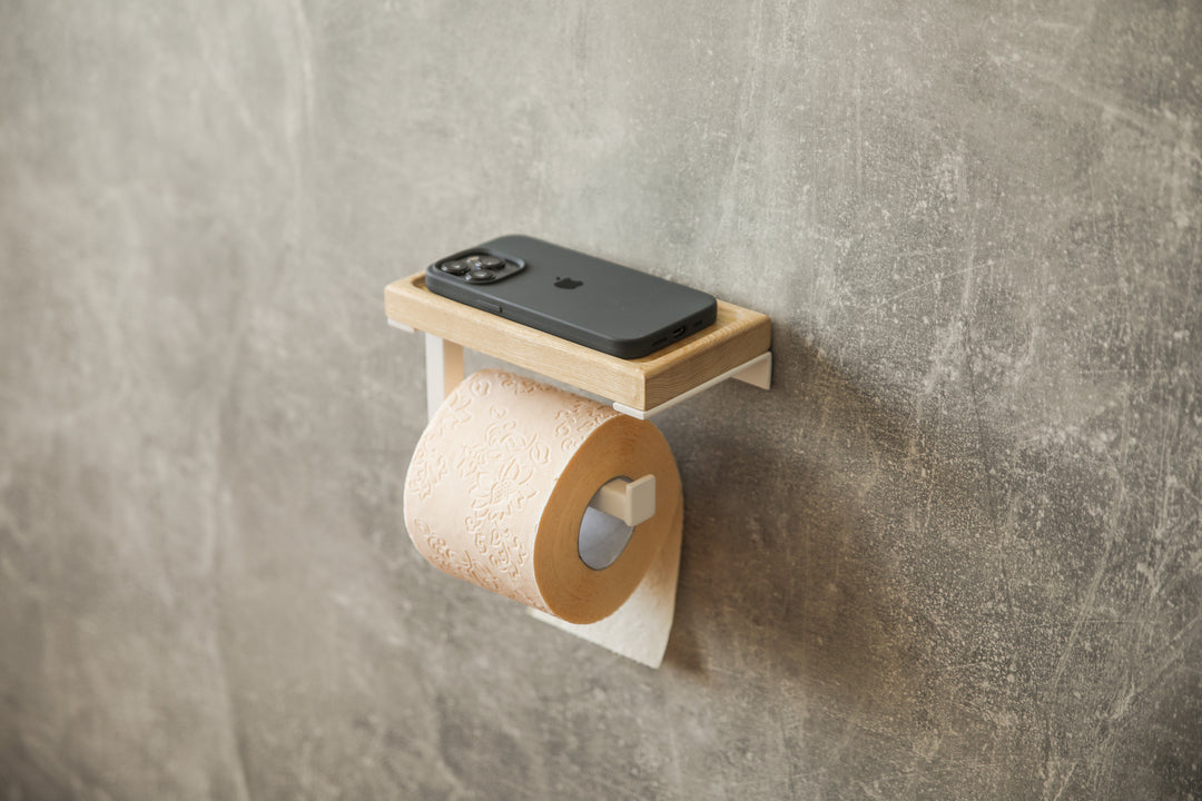 Adhesive Toilet Paper Holder – Easy Installation