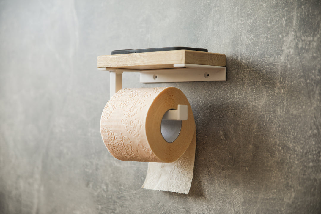 Adhesive Toilet Paper Holder – Easy Installation
