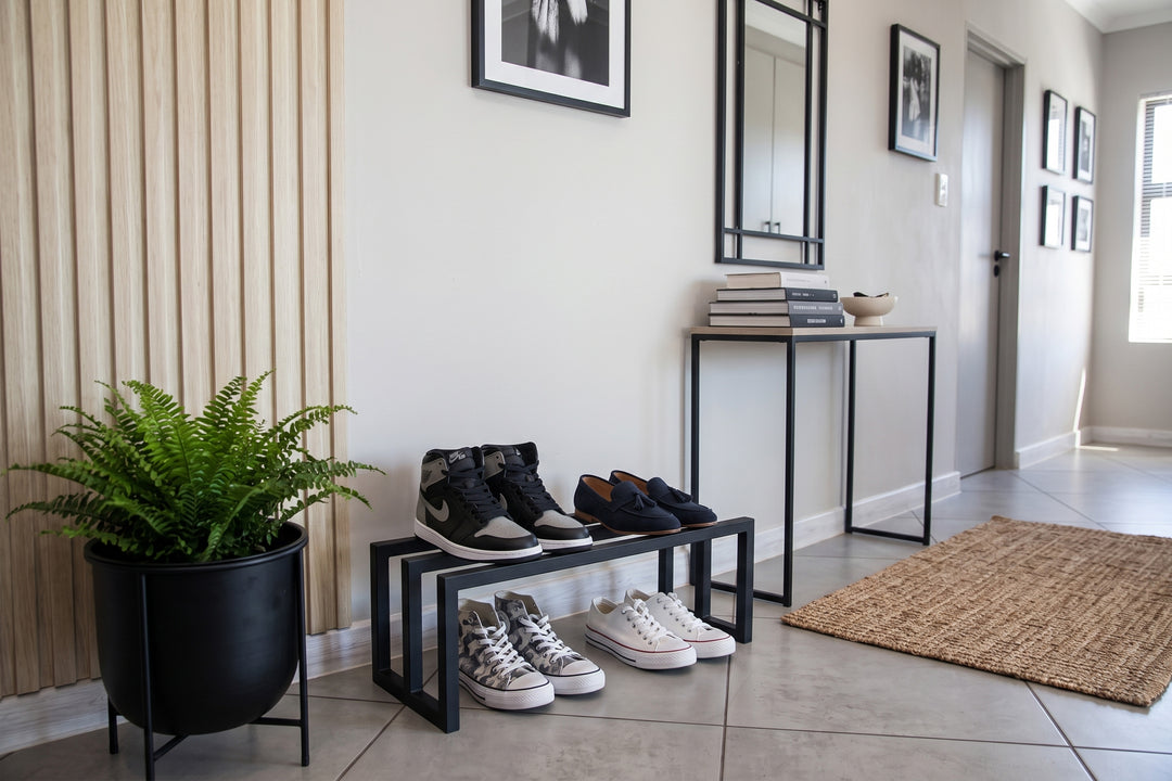 Metal Shoe Rack For Home - Hallway Home Decor