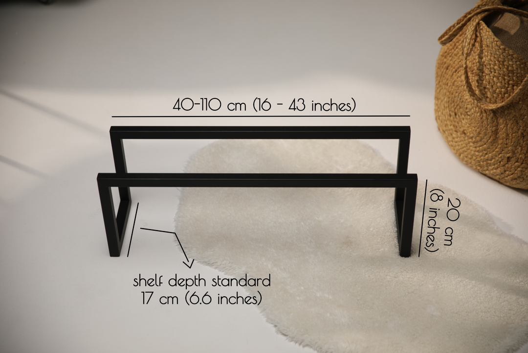 Minimalist Shoe Display Shelf - Floor Shoe Stand