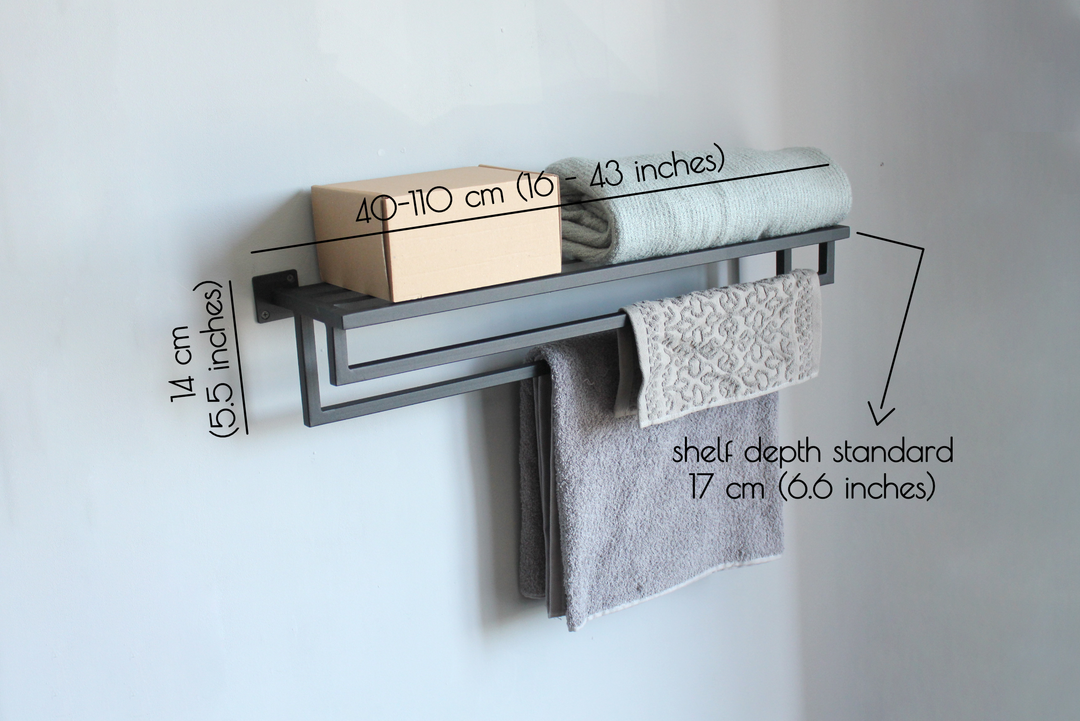 Metal Bathroom Towel Rack – Modern & Durable Towel Holder