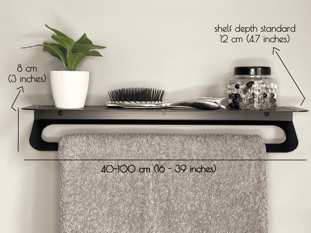 Metal Bathroom Towel Rack – Modern & Sturdy Towel Holder