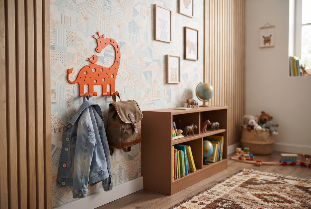Metal Animal Coat Hooks – Fox, Elephant, Crocodile & Bunny