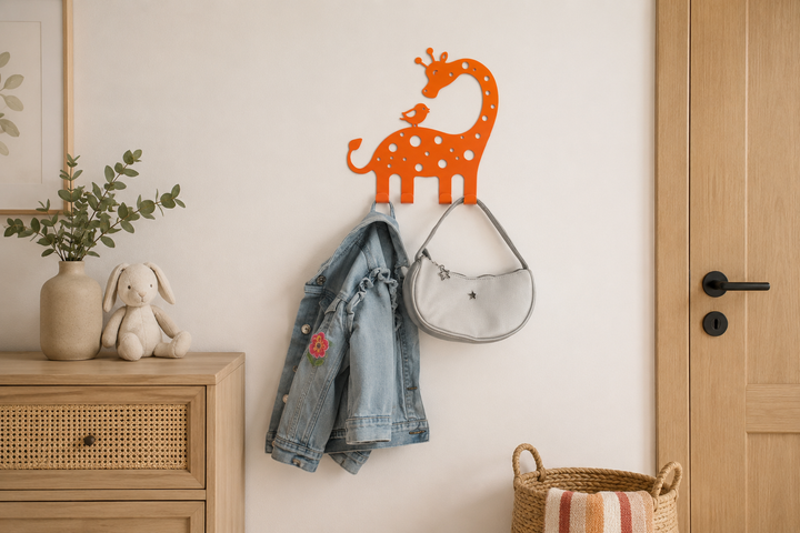 Metal Animal Coat Hooks – Fox, Elephant, Crocodile & Bunny