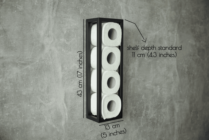 Stainless Steel Toilet Roll Holder – Rustproof & Strong