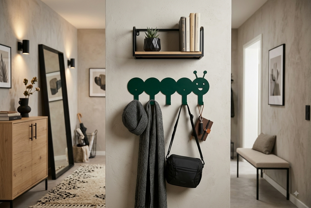 Decorative Metal Hooks – Animal Silhouette Hangers