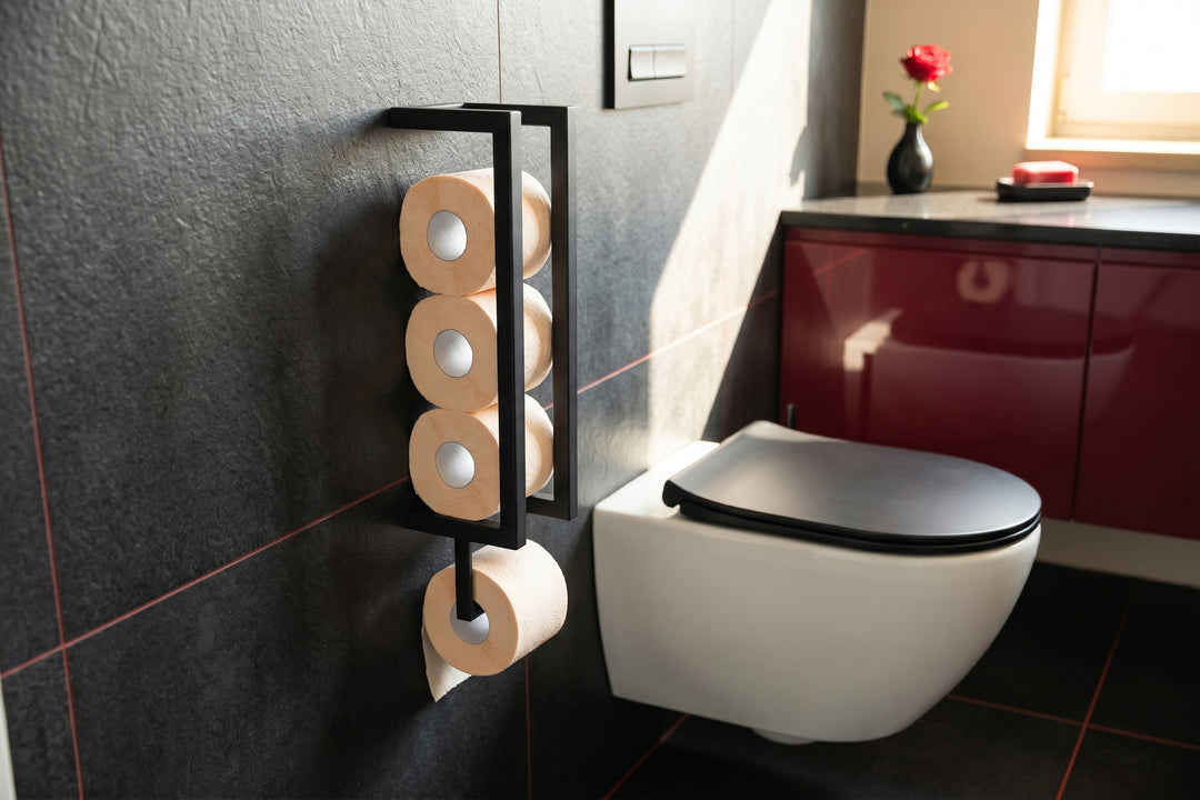 Metal Toilet Paper Holder – Luxurious Finish