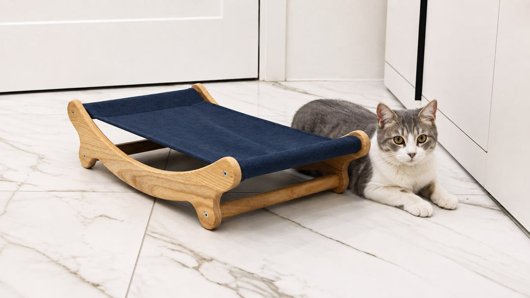 Space-saving-wall-mounted-cat-bed-for-small-spaces