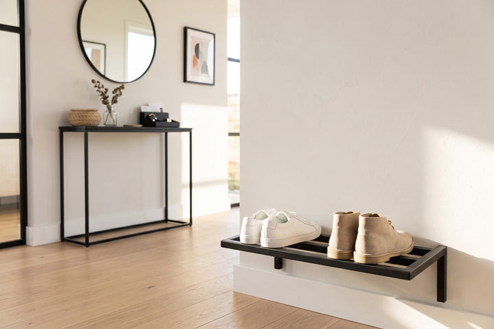 Hanging Shoe Rack for Wall - Wall Shoe Display