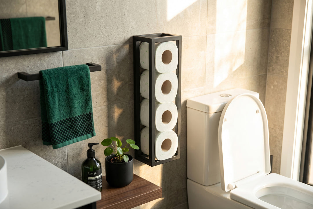 Stainless Steel Toilet Roll Holder – Rustproof & Strong
