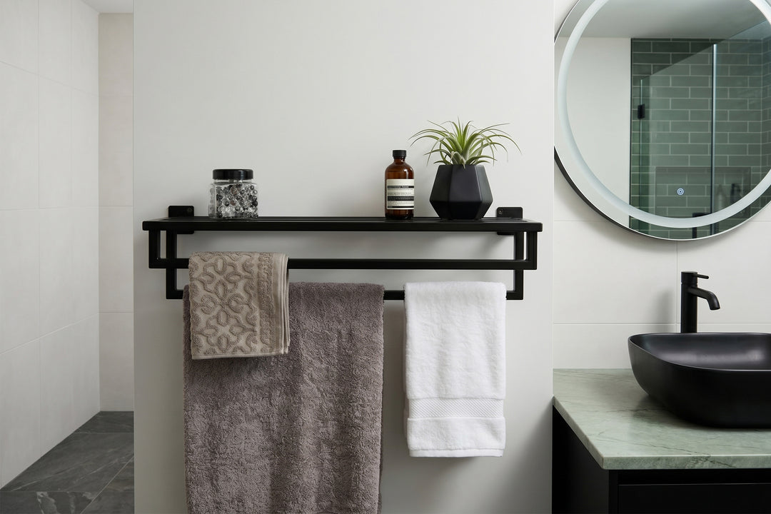 Metal Bathroom Towel Rack – Modern & Durable Towel Holder