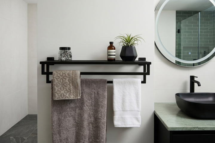 Metal Bathroom Towel Rack – Modern & Durable Towel Holder