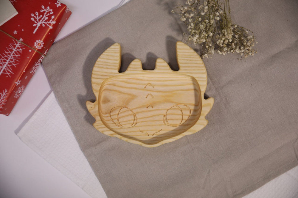 Adorable-wooden-baby-plate-ergonomic-and-natural