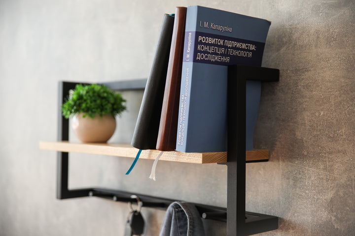 Modern-coat-rack-with-sturdy-hooks-and-storage-shelf-for-hallway-organization