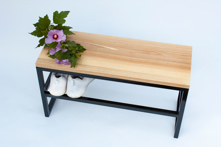 Upholstered-Storage-Bench-for-Shoes-Chic-Convenient-Hallway-Addition