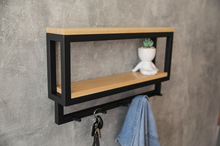 wood-metal-shelf-perfect-for-organizing-coats-hats-and-accessories-in-a-stylish-way