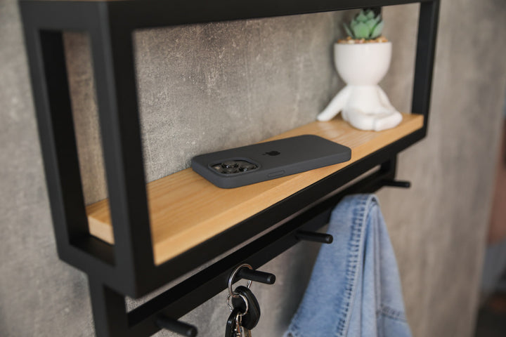 wood-metal-shelf-perfect-for-organizing-coats-hats-and-accessories-in-a-stylish-way