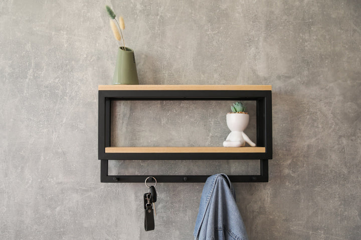 wood-metal-shelf-perfect-for-organizing-coats-hats-and-accessories-in-a-stylish-way