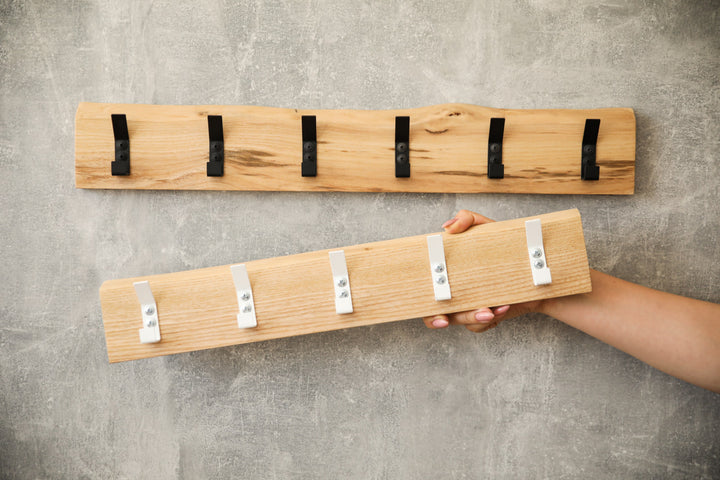Contemporary-wall-mounted-clothes-keys-bag-hanger-with-a-practical-design