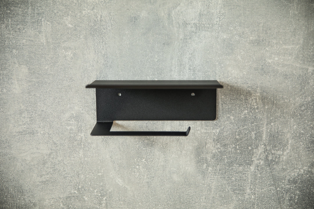 Industrial-style-metal-toilet-paper-holder-with-powder-coated-finish