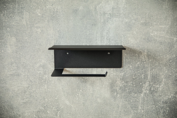 Industrial-style-metal-toilet-paper-holder-with-powder-coated-finish