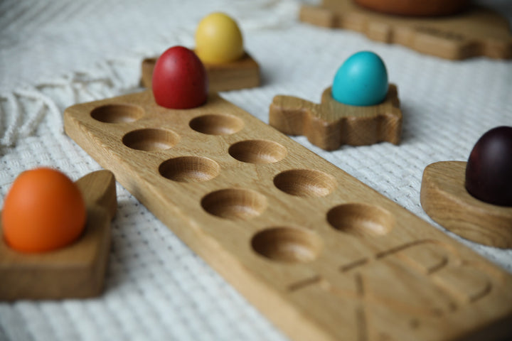 Stand for 4 Easter eggs “Tiles” with handle