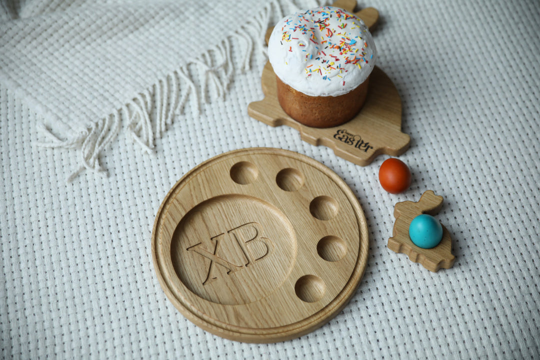 Wooden Egg Holder is perfect for Spring decor or Easter decoration